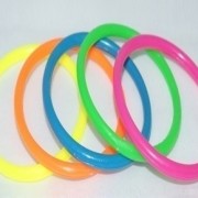 彩色塑膠圈(10入)