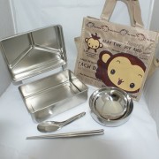 三格餐具組