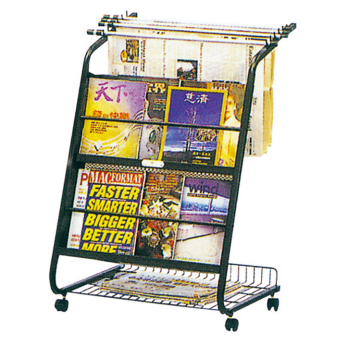 烤漆書報架BK-102